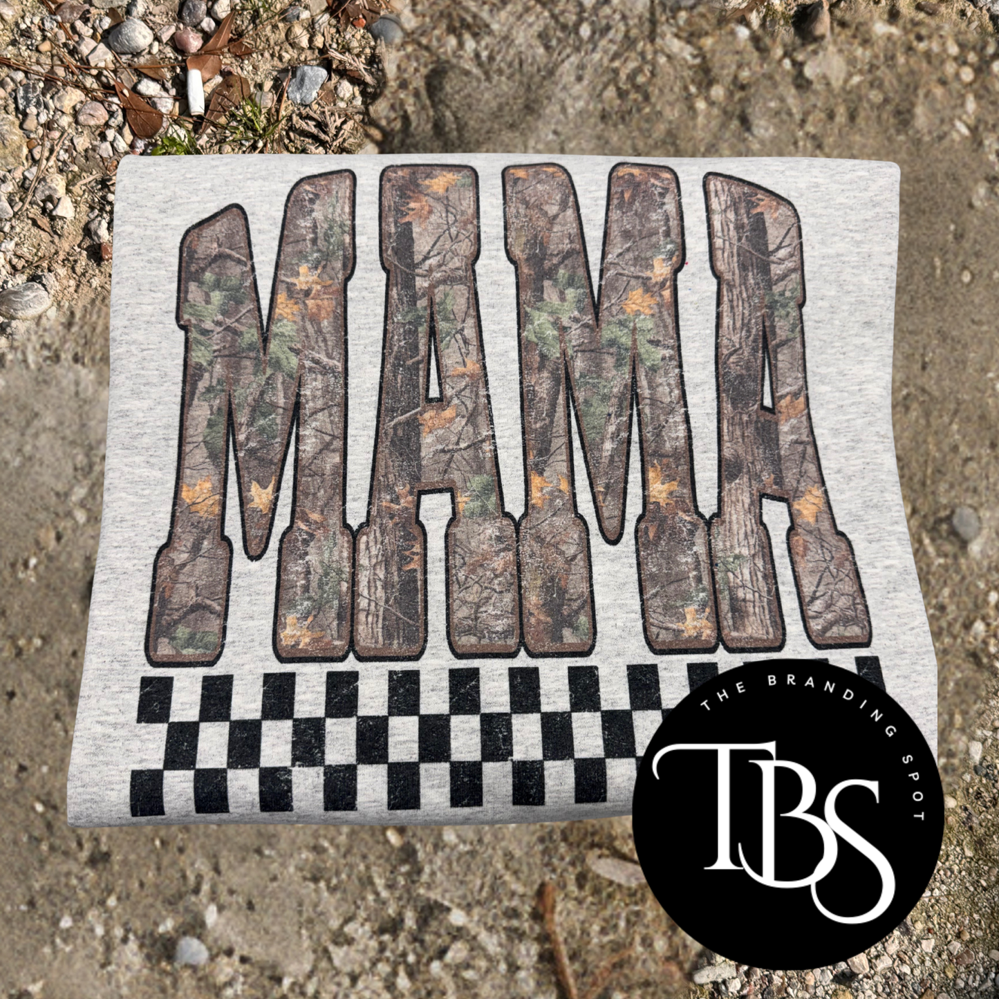 Camo Mama Gildan Sublimated Crewneck Sweatshirt