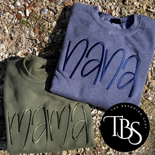 Gracy Text (ANY Word, Name, Team Name, Mascot) Embroidered Sweatshirt