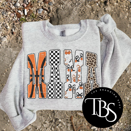 Basketball Mama Gildan Sublimated Crewneck Sweatshirt