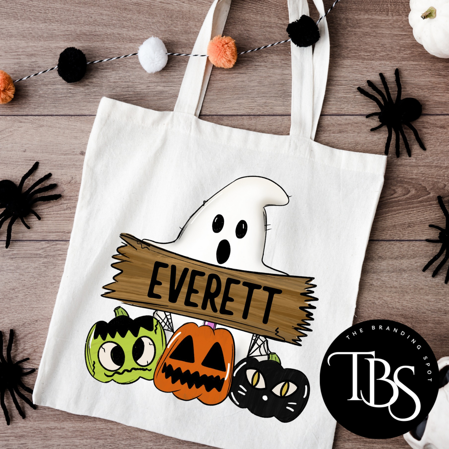 Personalized Halloween Trick Or Treat Bag