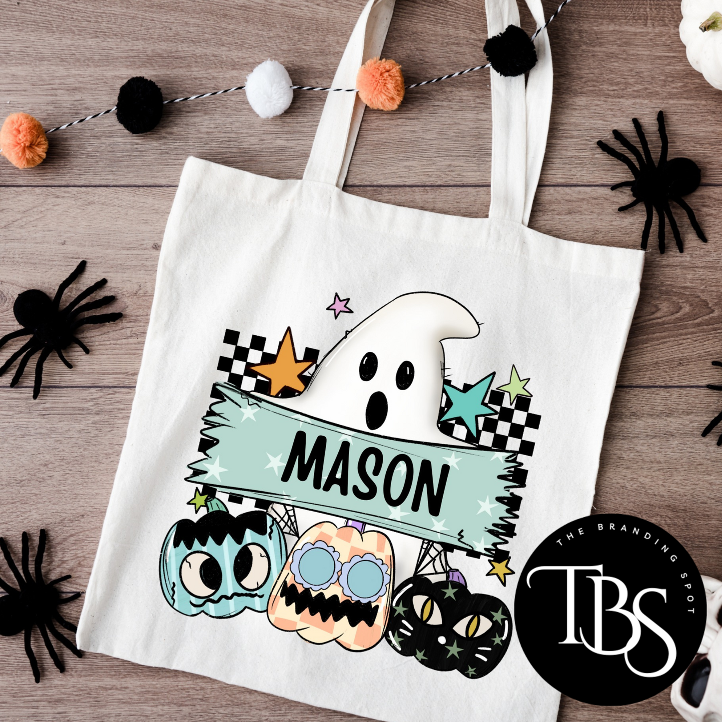 Personalized Halloween Trick Or Treat Bag