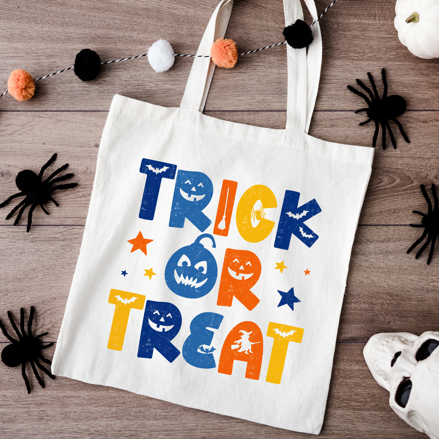 Trick or Treat (Blues) Halloween Trick Or Treat Bag