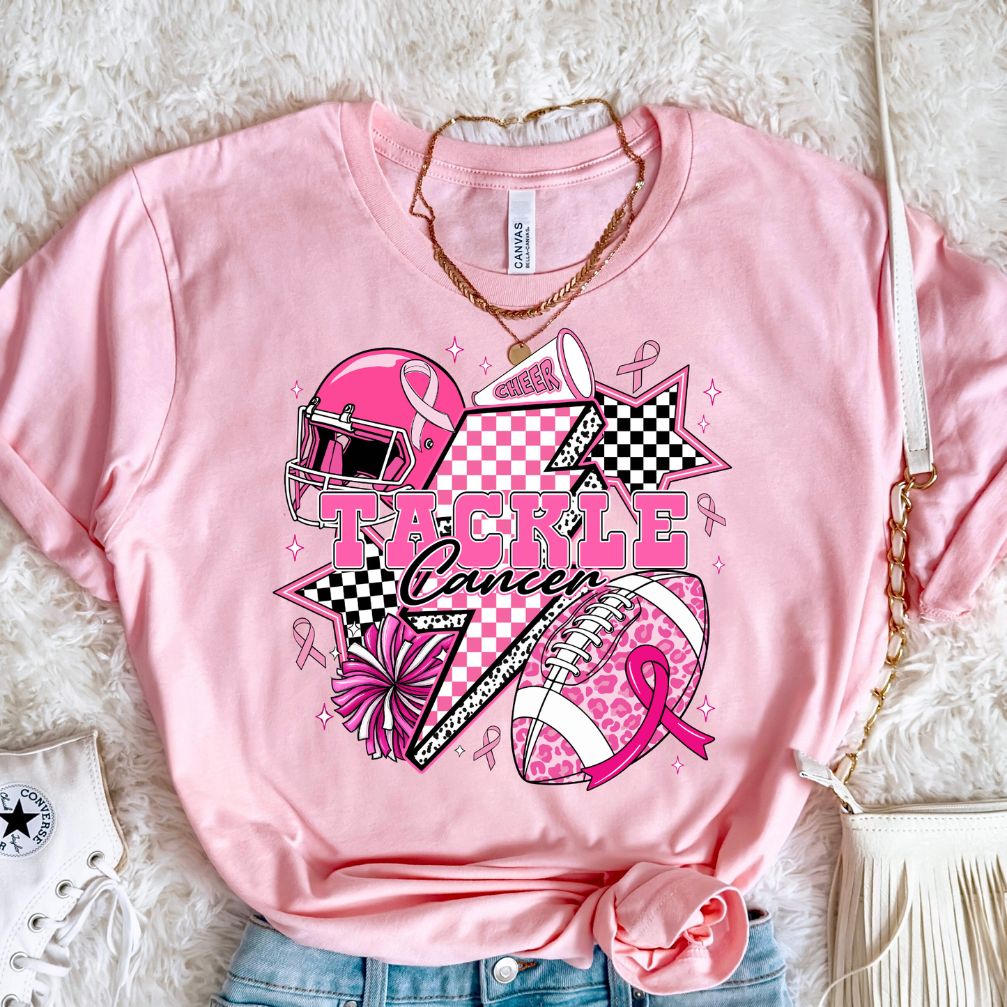 Tackle Cancer Breast Cancer T-Shirt/Sweatshirt